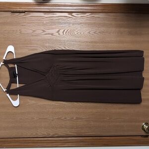 Brown Apostrophe Dress